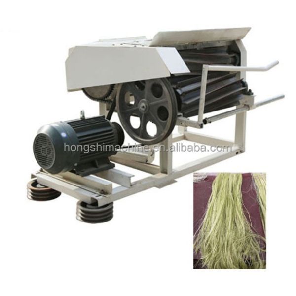 Quality Farmer Hemp Jute Peeling Machine , Ramie Sisal Fiber Extraction Machine for sale