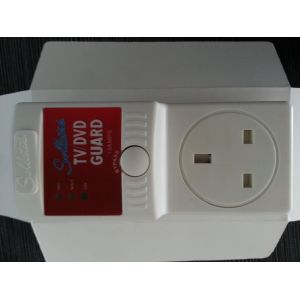 13Amp TV guard with by pass button