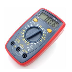 Digital Multimeter Backlight Buzzer Protection AC DC Ammeter Voltmeter Ohm DT33B