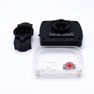 Flow Meter Body Plastic Shell Mould , Grey / Black Plastic Shell House