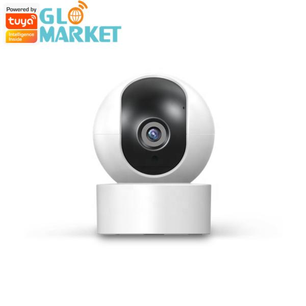 Quality Glomarket Smart Mini Wifi Cameras 2/3MP Tuya APP Wireless Remote Control Two-way Audio HD Alarm Cctv Camera for sale