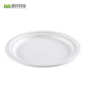 Biodegradable Food Container Bagasse Round Plates