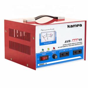 Wholesale AVR 1000VA Single phase automatic voltage regulator household AC voltage stabilizer for PC fridge air conditioner from china suppliers