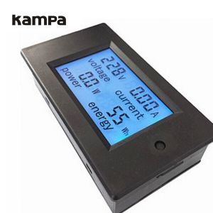 Wholesale DC 6.5~100V Voltmeter Ammeter 0~20A 4 in 1 Digital Voltage Current Power Energy meter Large LCD Screen from china suppliers
