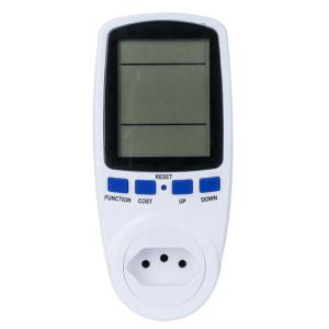 Wholesale Factory Price Power Energy Meter Voltage Amps Electricity Usage Monitor Socket with Digital Big LCD Display from china suppliers