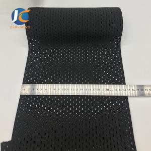 245mm High quality polyester webbing black elastic band custom for buttons