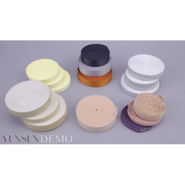 Factory Cheap price Custom logo Waist band nylon elastic Woven Jacquard Tape