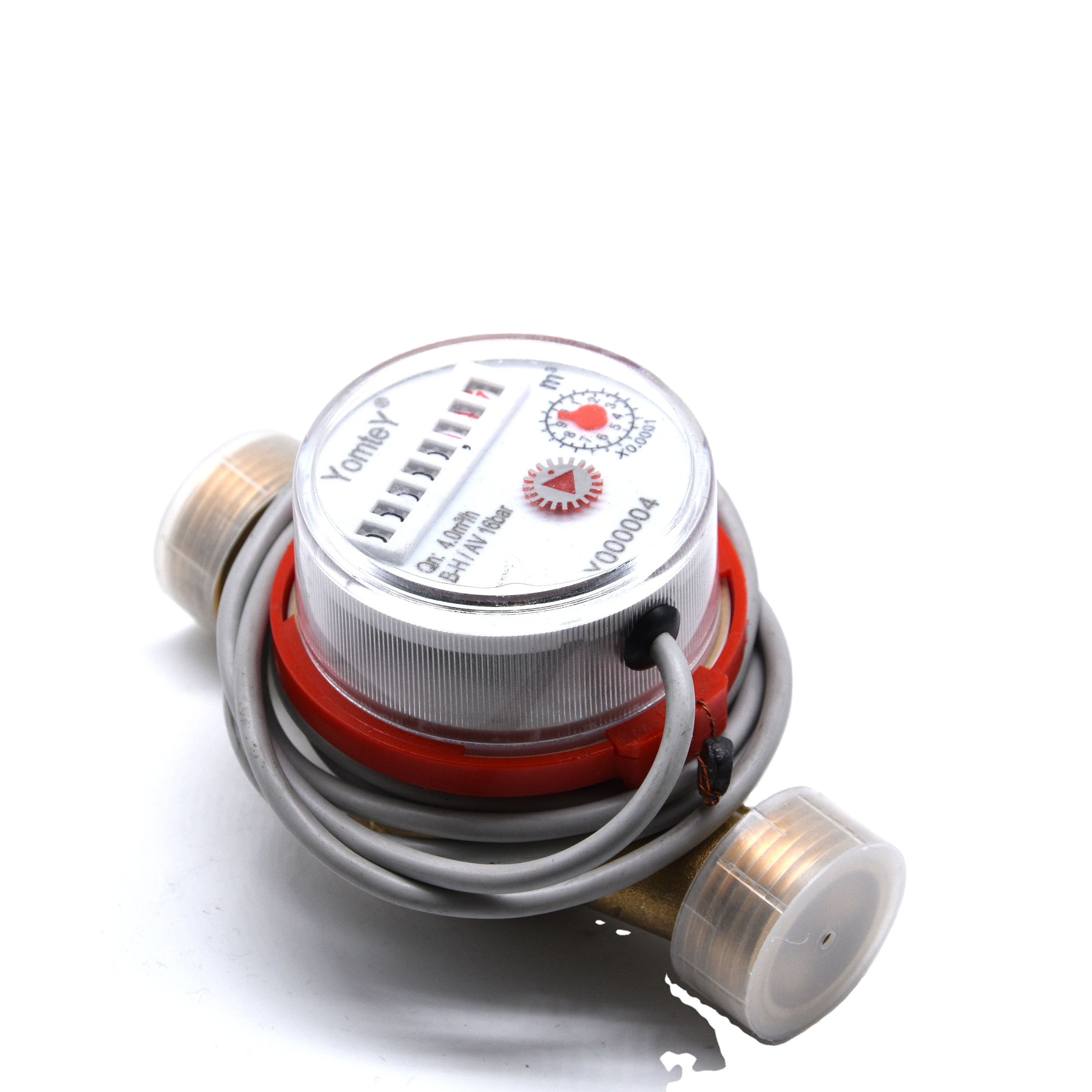 Class B mpuls Single Jet SIERJIA wholesale pulse output water meter Brass water