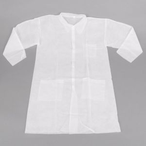 Wholesale S&amp;J Disposable 3 pocket PP/SMS/Spunlace children chemistry laboratory lab coat doctor scientist cosplay science lab coat for kid from china suppliers