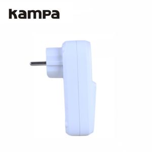 High quality Digital display smart socket with EU plug with Lcd Display