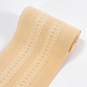 High elastic custom woven breathable jacquard pattern elastic band webbing for