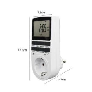 24h 7day Week 220V LCD Large Display Plug-in Programmable Digital Timer
