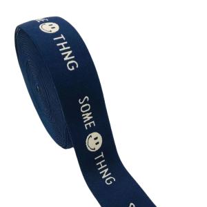 Colorful Elastic Rope Stretch Strap Cord Elasticity Knit Flat Jacquard Elastic