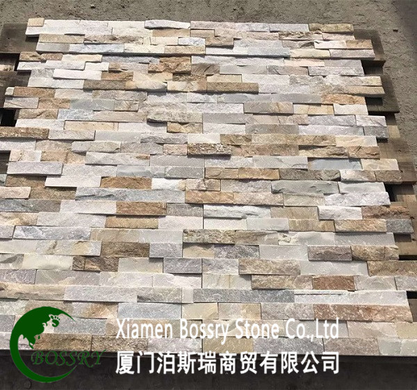 Quality China Rust Slate Ledger Panel Culture Stone Wall Tile for sale