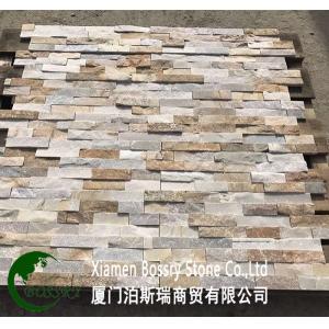 Buy cheap China Rust Slate Ledger Panel Culture Stone Wall Tile from wholesalers
