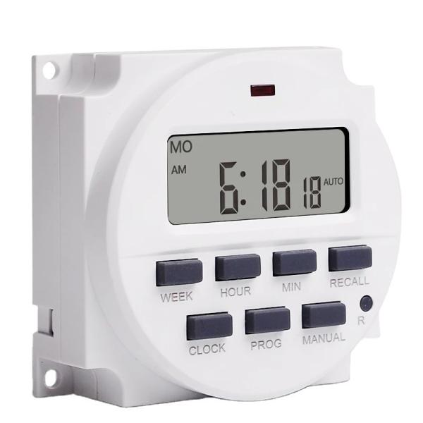 Quality 7 days time controller automatically cycling voltage output TM618 programmable timer switch for sale