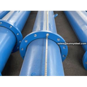 Cast Basalt Line Steel Straight Pipe