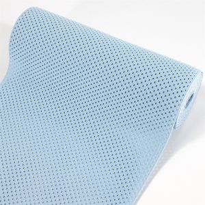 Custom wide 205mm blue monofilament elastic band medical abdominal ribbon