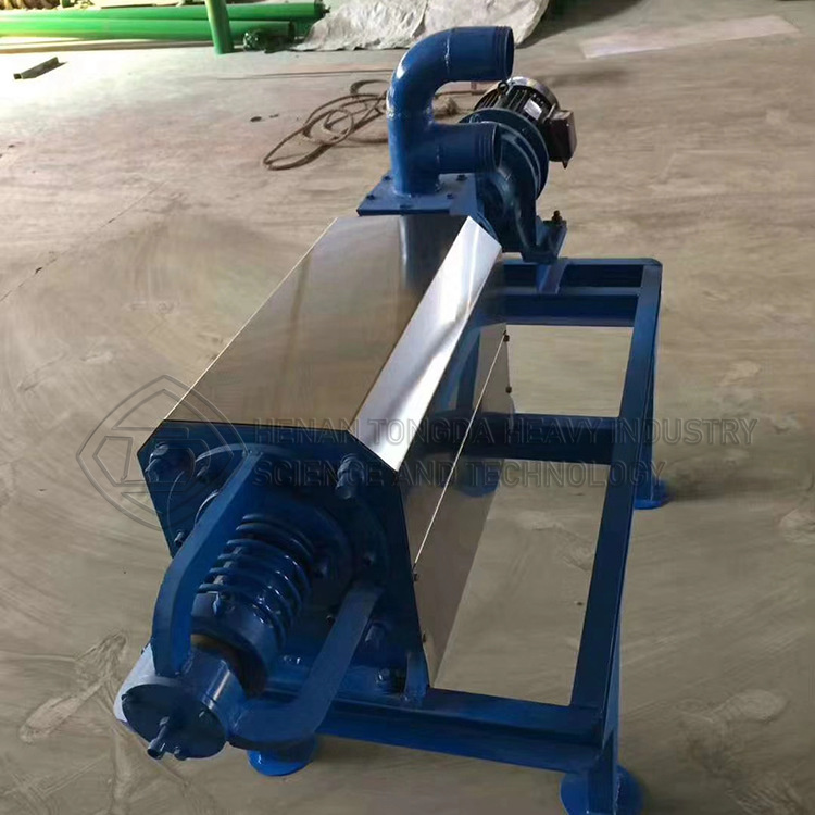 Biogas slurry pig manure solid-liquid separator/cow dung dewatering chicken