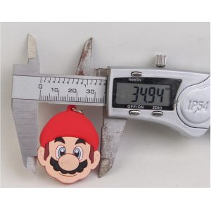 6.77g Pvc / Rubber / Silicone Rubber Keychain Multi Color And Size