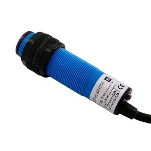 Wholesale Photoelectric Switch G18 3-wire 10-30VDC PNP NO 10cm Detection Distance Diffused Type Photoelectric Sensor from china suppliers