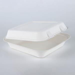 8" heavy duty compostable microwave and refrigerator safe takeaway biodegradable