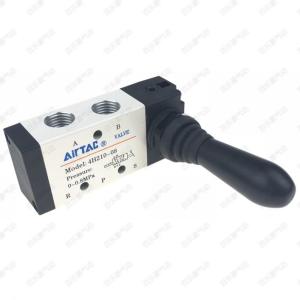 Hand Lever Operated Control Pneumatic Valve AIRTAC type 5 Way 2 Pos 1/4" PT