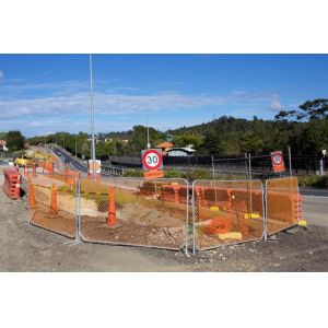 Wholesale Construction Rubbish Cage Container Nz Orange Chain Link Mesh from china suppliers