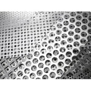 China 316 Grade Stainless Steel Perforated Sheet Mill Edge Cold Rolled on sale