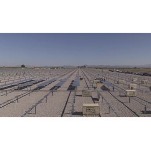 Easy Installation High Reliability Single Axis Solar Tracker For Panels