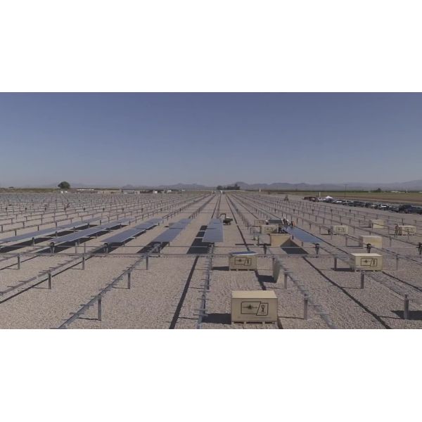 Easy Installation High Reliability Single Axis Solar Tracker For Panels