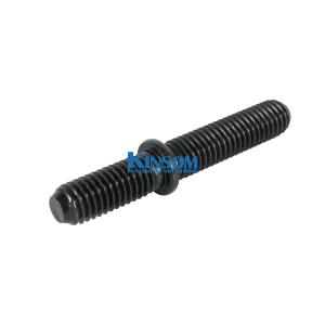 Double head bolt/stud bolt with machine tapping thread/Custom bolt auto part/Black bolt