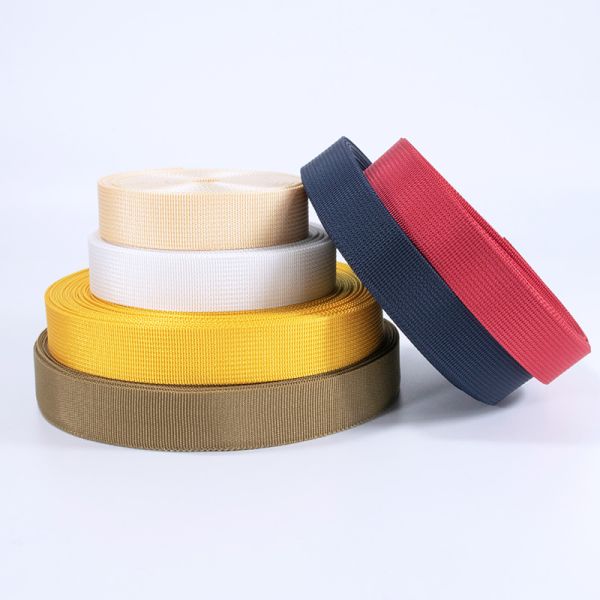 Custom recycled dog collar harness outdoor woven webbing 25mm herringbone