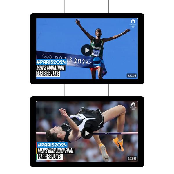 Ultra Thin Ultra Light Dynamic Digital Signage 1080P Digital Signage Media