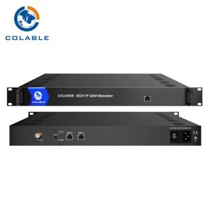 Wholesale 32 In 1 Edge QAM Modulator , IP Mux Scrambling To DVB C QAM Digital RF Modulator from china suppliers