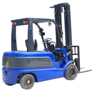 5 Ton New Full Electric Forklift Four Wheels Forklift Stacker With a Big