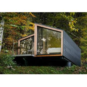 China Steel Frame Prefab Modular Homes Aluminium Sliding Doors High Performance Small Exquisite Connected House on sale