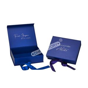 Wholesale Coated Elegant Rigid Presentation Gift Boxes With Ribbon For Corporate Gifts from china suppliers