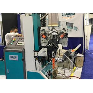 China Double Glass Desiccant Filling Machine PLC Control System For Arc Angle Frame on sale