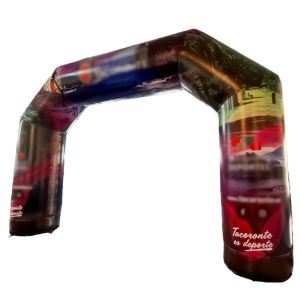 Durable Waterproof Inflatable Arch with Customized Color Options for Sports