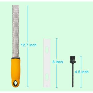 Nonslip Kitchen Gadget Tools Zester Grater 2pcs Multiapplication