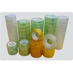 Clear Bopp Stationery Tape 18mm Strong Adhesive Low Noise Supplier