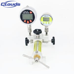 LED Display Hydraulic Electrical Contact Oil Pressure Gauge with Low Maintenance