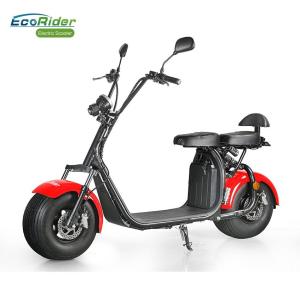 Wholesale EcoRider Fat Tire 2 Wheel Electric Bicycle , On Off Road Eletric Scooter With Remote from china suppliers