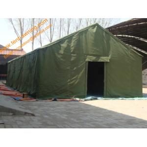 Wholesale 5x8m Waterproof Canvas Emergency Disaster Refugee Big Relief Tent from china suppliers