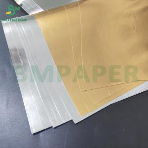 Waterproof Silver Gold Metallized Paper For Wet Strength Beer Label