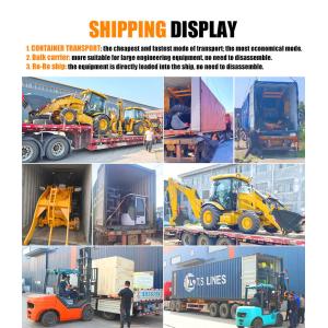 Factory Price 4x4 Backhoe Excavator Loader Price Small Backhoe Wheel Loader with
