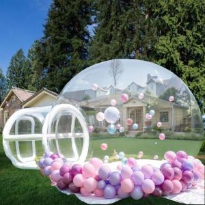Unisex Inflatable Bubble House for Kids Transparent and PVC Material Design