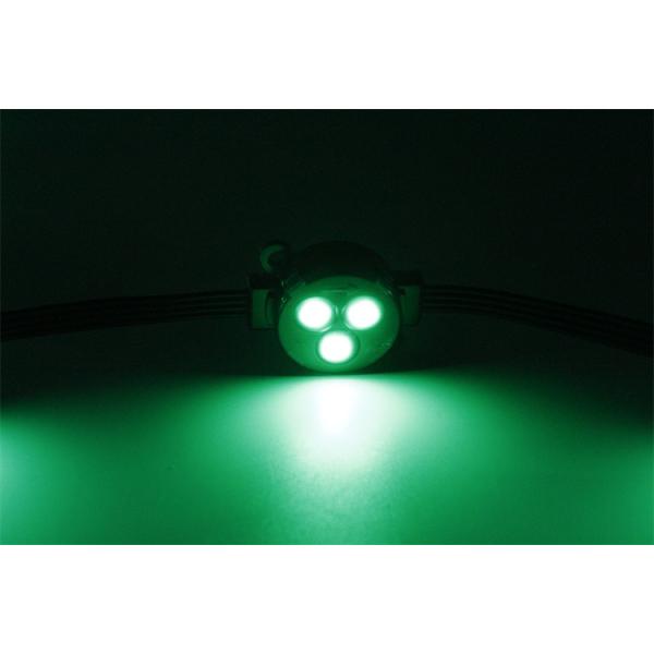 Outdoor Decoration Permanent Christmas Lights 30mm RGB LED Point Light Source