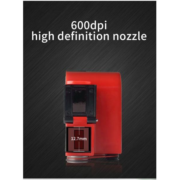 Solvent Ink Mini Handheld Pocket Inkjet Printer for Plastic Bag Date Bar Code QR Code 3 KG